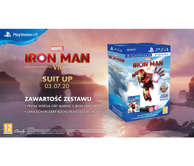 Sony PS Move 4.0 x 2 + Marvel's Iron Man VR - 1465377 - zdjęcie 2